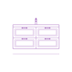 Fixtures Bathroom Vanity Ikea Godmorgon Odensvik Single Vanity 4 Drawers Bevel Craft Design Svg File, Free Vectors File